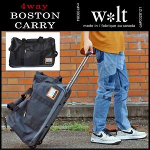 * самая низкая цена бесплатная доставка 4way Boston дорожная сумка сумка "Boston bag" Carry кейс сумка на плечо walt 405 018A 405-018 черный *