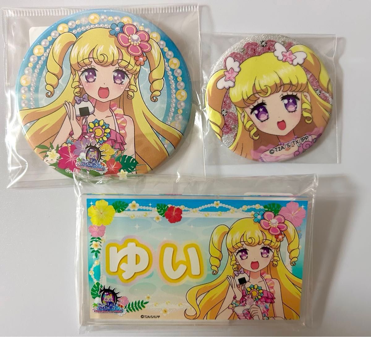 プリパラ ドロシー クリスマス 缶バッジ キャラクターグッズ