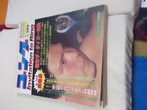 日本スポ―ツ出版社月刊ゴング1984年3月号・馬場。猪木。タイガーマスク。プロレス