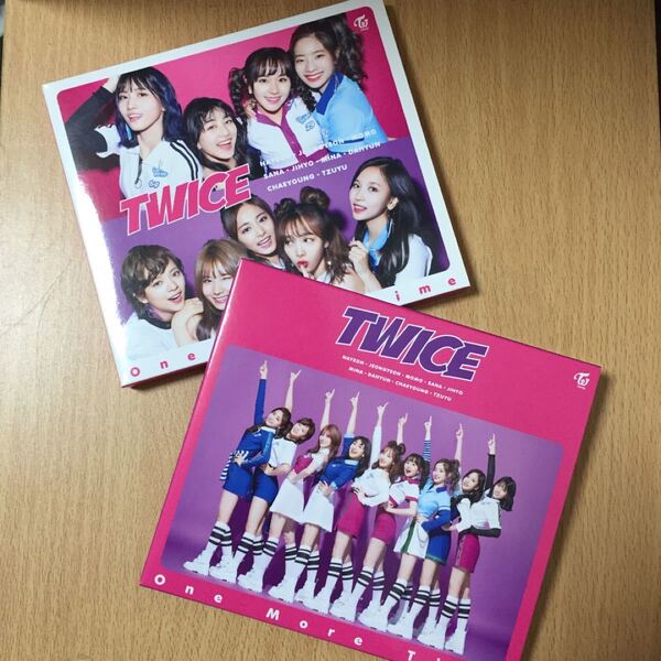 One More Time ジャケちがいCD 2種 TWICE トゥワイス