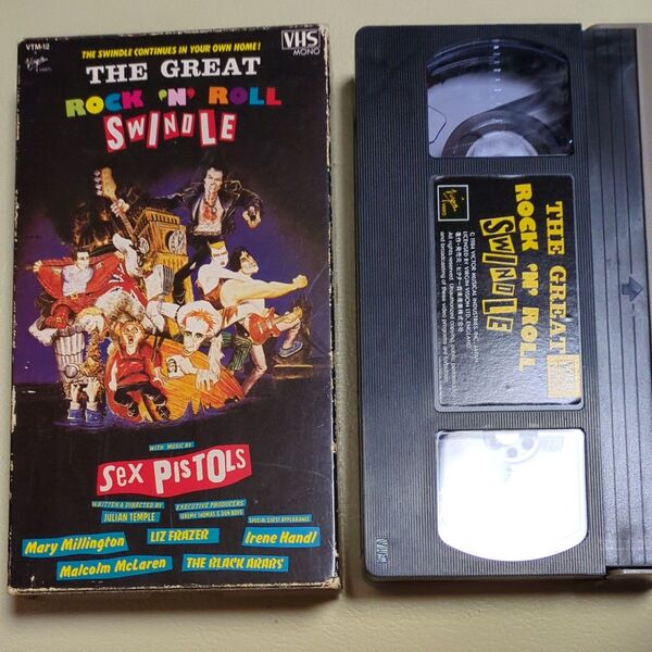 Sex PistoLs セックスピストルズ ザ.グレイト.ロックンロール.スウィンドル ビデオテープ VHS
