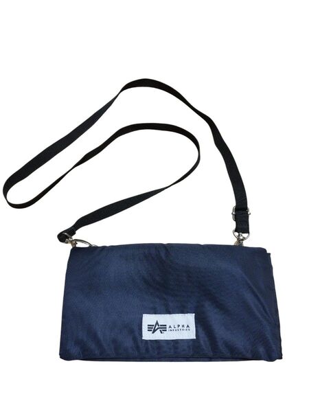 Alpha Industries ネイビー ショルダーバッグ サコッシュ
