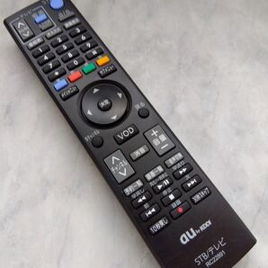 au by KDDI STB/テレビリモコン RC22891中古美品!