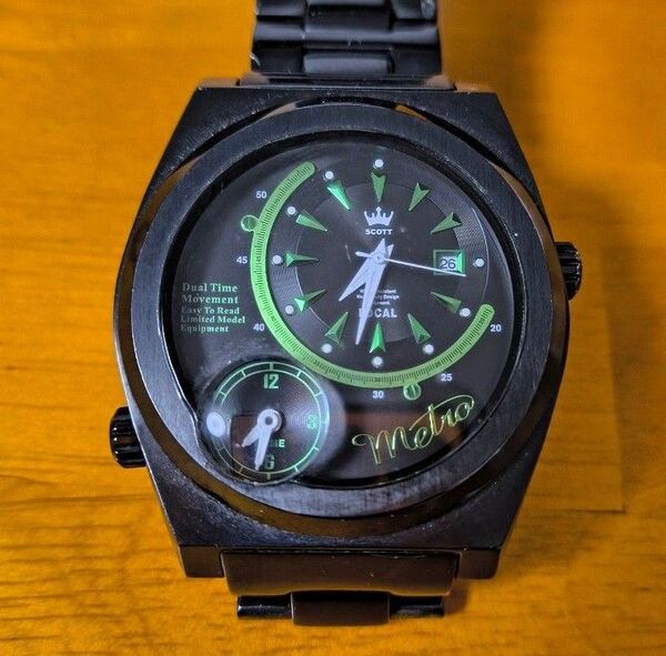 SCOTT Dual Time Metro クォーツ