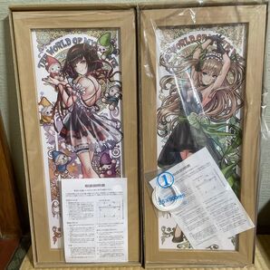 魔法使いと黒猫のウィズ ゴールデンアワード 2020 くじ 描き下ろし額入りアート B賞スノウ E賞リフィル