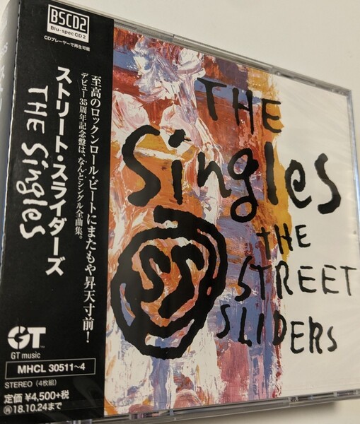 MR 匿名配送 4CD Blu-spec CD2 ストリート・スライダーズ The SingleS 4560427442464 THE STREET SLIDERS