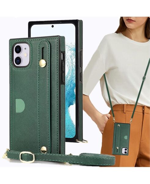iPhone 11 PROMAXケース 肩掛け 首かけ 斜めがけ 斜め掛け ショルダー ショルダーケース ケース 適用