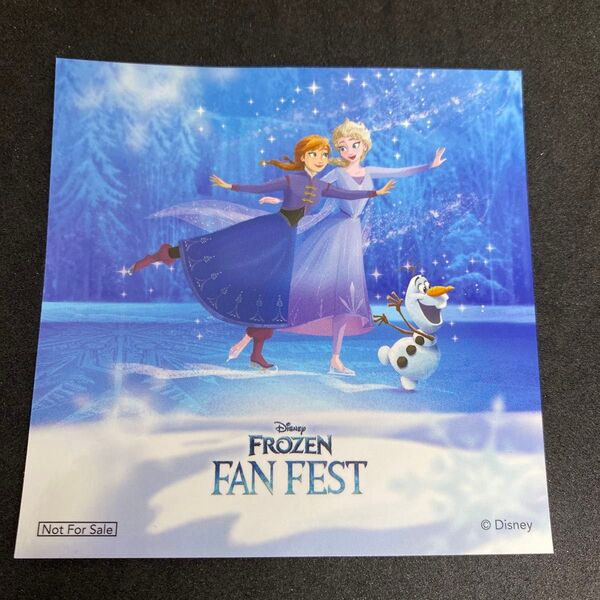 【ディズニー】FROZEN FAN FEST ステッカー【アナと雪の女王】
