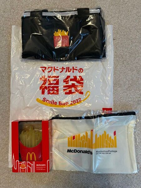 【未使用品】マクドナルド 福袋 2022 3点セット マンハッタン
