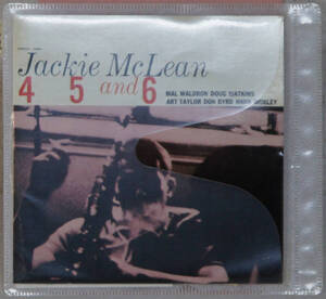 ケースなしCD ● JACKIE MACLEAN / 4 5 and 6 ●VICJ-2069 ジャッキー・マクリーン ジャズ C267