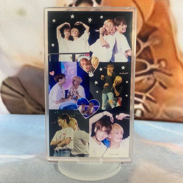 BTS Jungkook V グク テテ グテ taekook アクリルスタンド 10cm