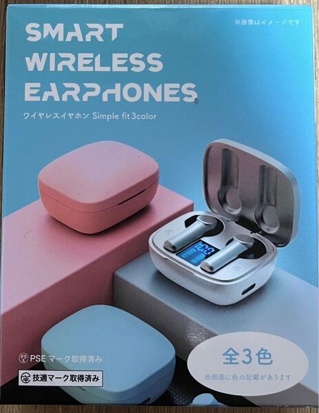 smart WIRELESS EARPHONS ワイヤレスイヤホン