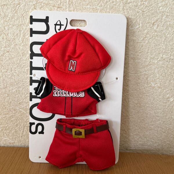 野球ユニフォーム赤 ぬいもーず 専用コスチューム スポーツ ディズニーストア