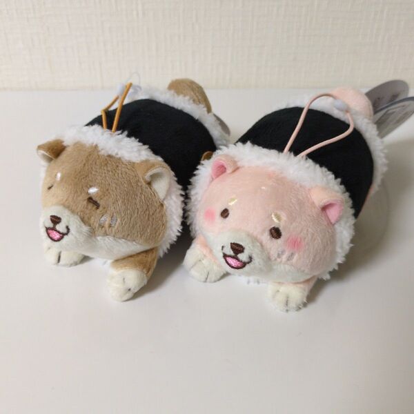忠犬もちしば まきまき のりまき マスコット 2種