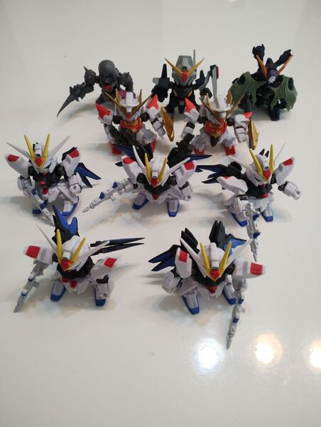 SDガンダムDASH 10機 フィギュア ガンダム