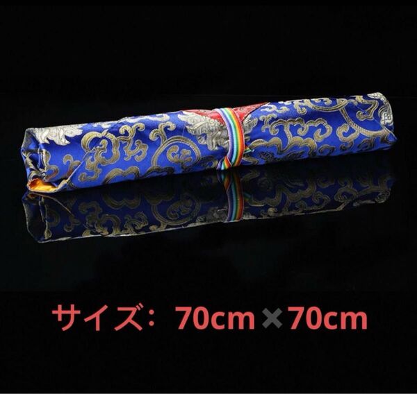 マンザ包経布/蓋経マット経布 手作り ラスト一点