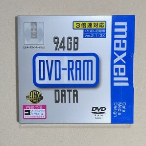 データ用DVD-RAM 3倍速 1枚 DRMC94B.1P