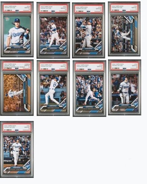 大谷翔平 topps now 連番 psa10