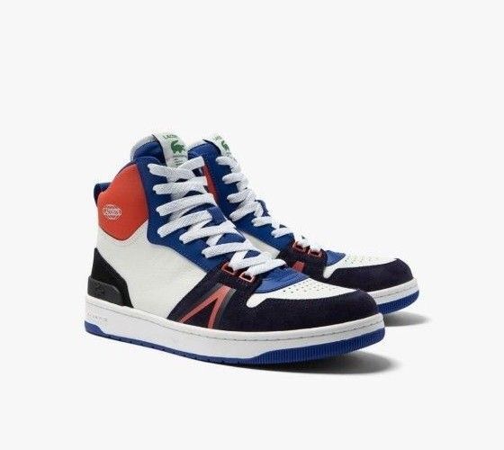 【新品】LACOSTE ラコステハイカットスニーカー 26.5 メンズスニーカー26.5cm・ラコステ・メンズハイカットスニカー