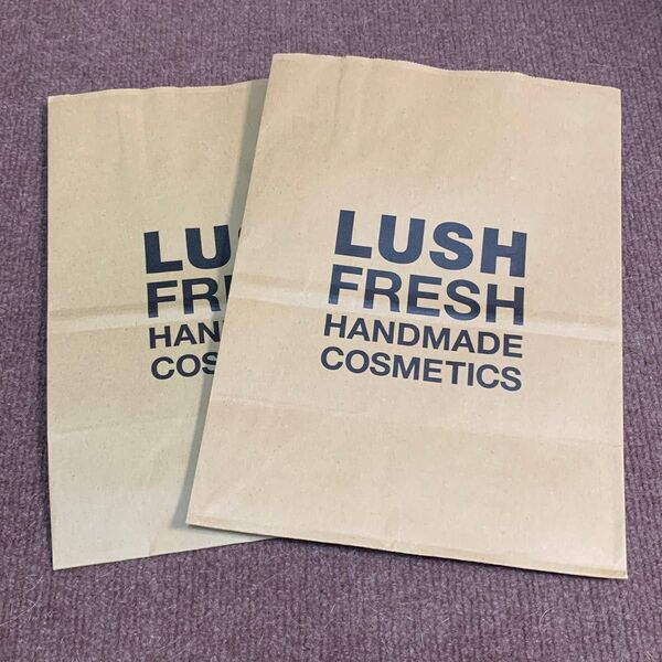 ラッシュLUSH 紙袋 ショッパー ショップバッグ ショッピングバッグ