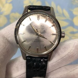 価格応談! 希少! オリエント Super Auto Swimmer 自動巻 シルバー文字盤