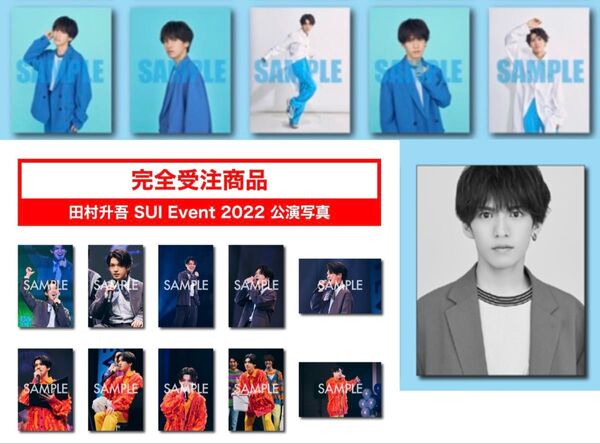 田村升吾 SUIイベント ブロマイド 16枚セット