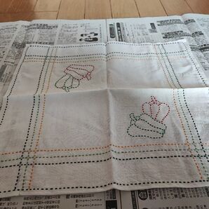 【刺繍入り】ランチクロス (1枚)(未使用品)