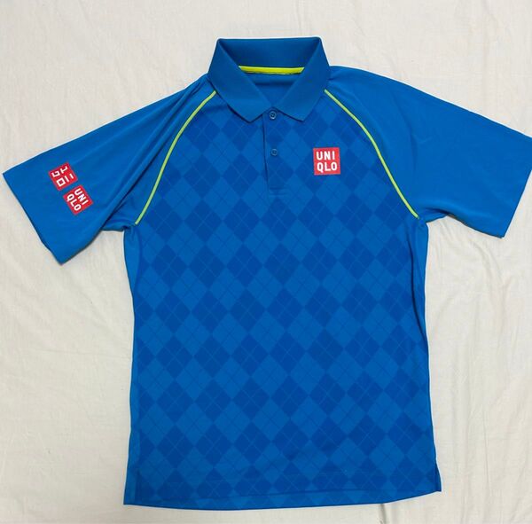 UNIQLO ユニクロ テニス ドライEXポロシャツ 錦織圭選手着用モデル Sサイズ