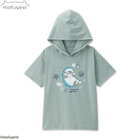 モフサンド mofusand パーカー Мサイズ サメにゃん