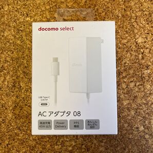 docomo select AC アダプタ 08 USB Type−C コネクタ 正規品