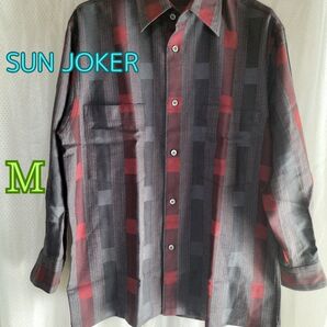 SUN JOKER サンジョーカー カジュアルシャツ 着丈72cm,袖丈52.5cm メンズ M