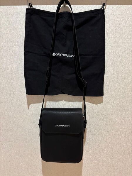 EMPORIO ARMANI ショルダーバッグ ブラック 保存袋付