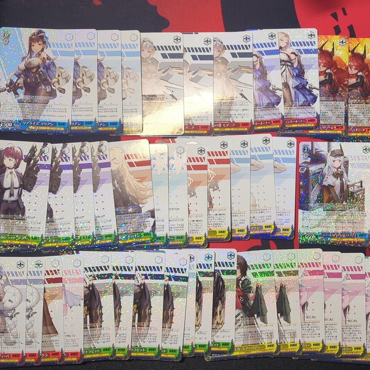 ヴァイス NIKKE 4コン 欠損あり 4コン】ヴァイスシュヴァルツ 勝利の女神 NIKKE U以下 4コン 300