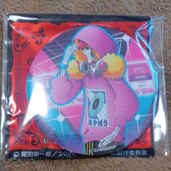 ONEPIECE 輩缶バッジ ブルック