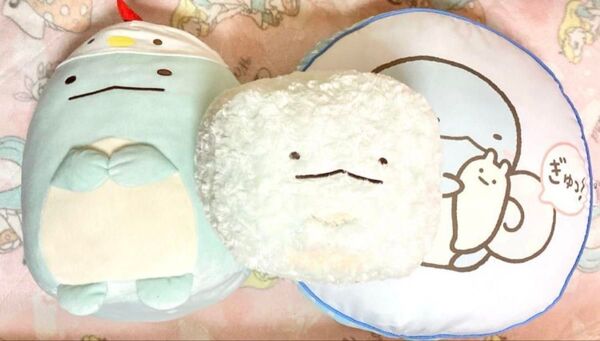 すみっこぐらし とかげ ぬいぐるみ 3点セット