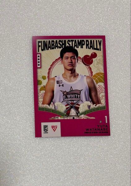 渡邊雄太 Bリーグ オールスター 船橋限定 カード 千葉ジェッツ