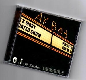 AKB48　「Oと1の間」　劇場盤　2枚組みです。新品同様です　送料188円