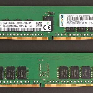 SK hynix 16GB 1Rx4 PC4-2933Y-R メモリ 2枚