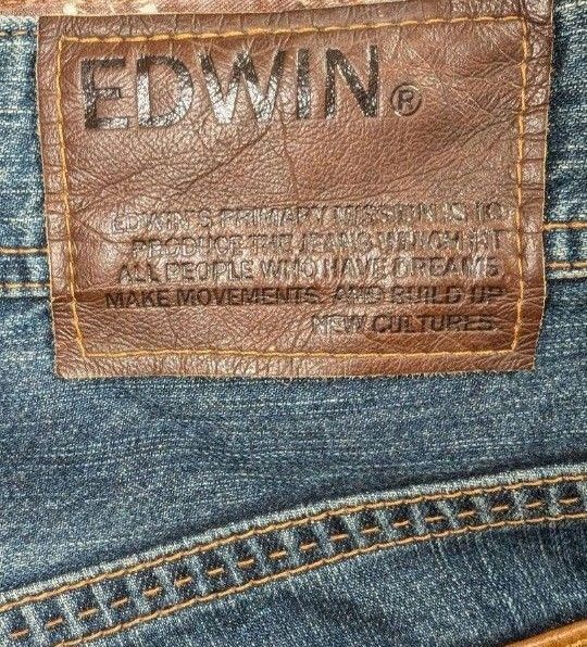 EDWIN エドウィン XVデニム ウエスタン ハーフ ショート パンツ