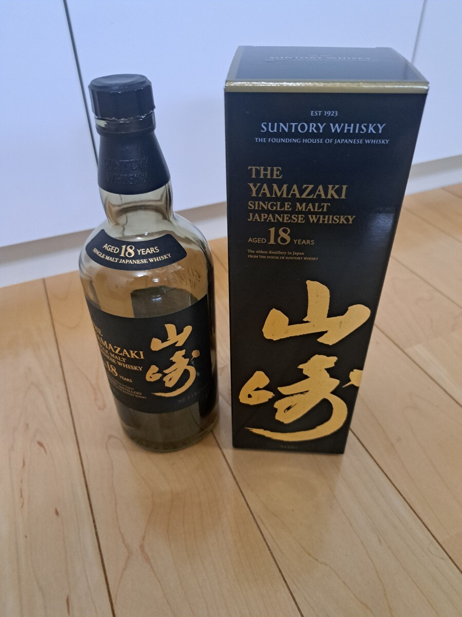 Yahoo!オークション -「山崎18年 空き瓶」(日本) (ウイスキー)の Yahoo!オークション -「山崎18年 空き瓶」(日本) (ウイスキー)の