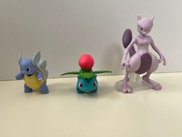 ポケモンスケールワールド フシギソウ カメール ミュウツー