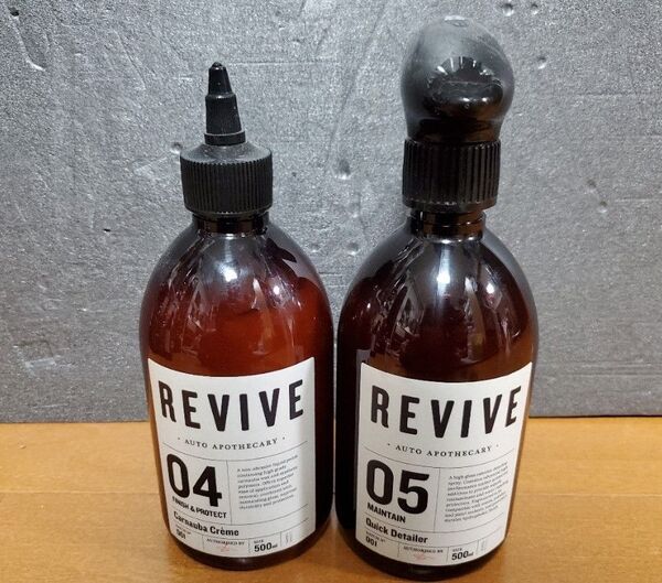 洗車用品 コーティング カルナバ クリーナー REVIVE Auto Apothecary