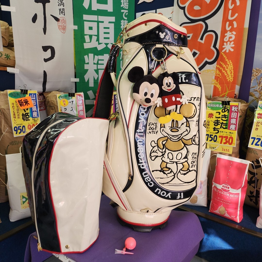 Yahoo!オークション -「ディズニー」(キャディバッグ) (用具)の Yahoo!オークション -「ディズニー」(キャディバッグ) (用具)の