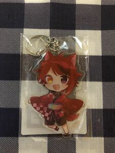 su....-. rin ./... squirrel ...9 summer Tour goods acrylic fiber key holder /ak key . dog 