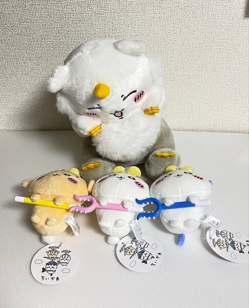 ちいかわ 討伐マスコット ちいかわ うさぎ ハチワレ 全3種 コンプセット あのこ BIG ぬいぐるみ