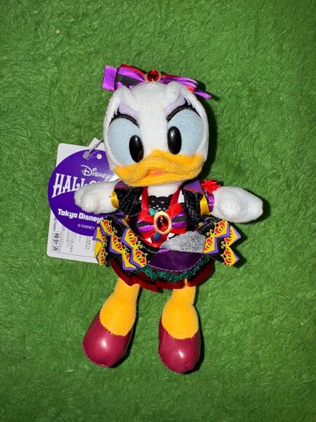 値下げ!定価以下!ディズニーハロウィン2024 デイジーダック ぬいぐるみバッジ⑤