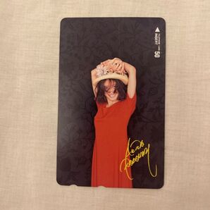 中森明菜 テレカ