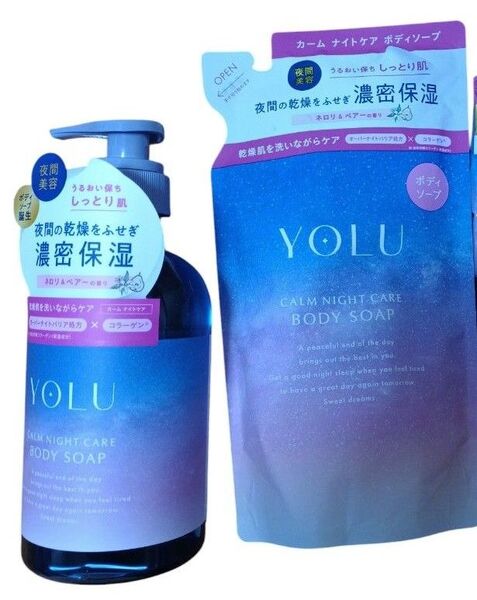YOLU ヨル ボディソープ カームナイトケア本体 440ml つめかえ用 まとめ売り