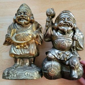 七福神 恵比須天 大黒天 置物