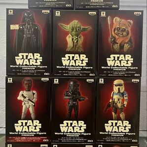 スターウォーズ ワールドコレクタブルフィギュアPREMIUM 11体セット ヨーダ イウォーク 他